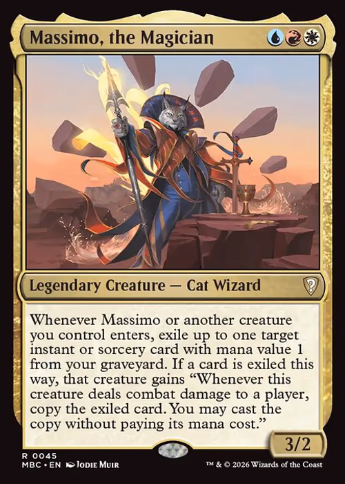 Massimo, the Magician — Mystery Booster Commander Edition #45