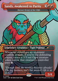 Kazuul, Tyrant of the Cliffs — Secret Lair Drop #2403