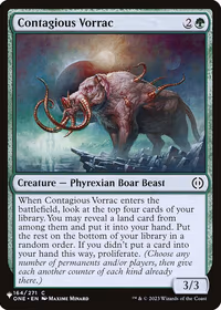 Contagious Vorrac — The List