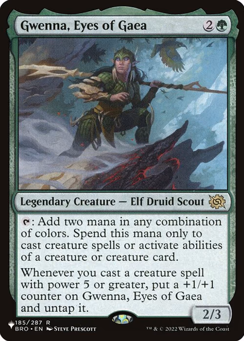 Gwenna, Eyes of Gaea — The List #BRO-185