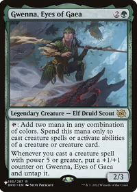 Gwenna, Eyes of Gaea — The List