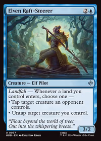 Elven Raft-Steerer