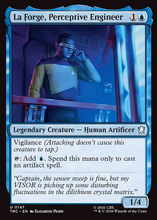 La Forge, Perceptive Engineer — Star Trek Commander #147