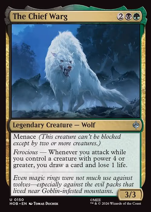 The Chief Warg — The Hobbit #150