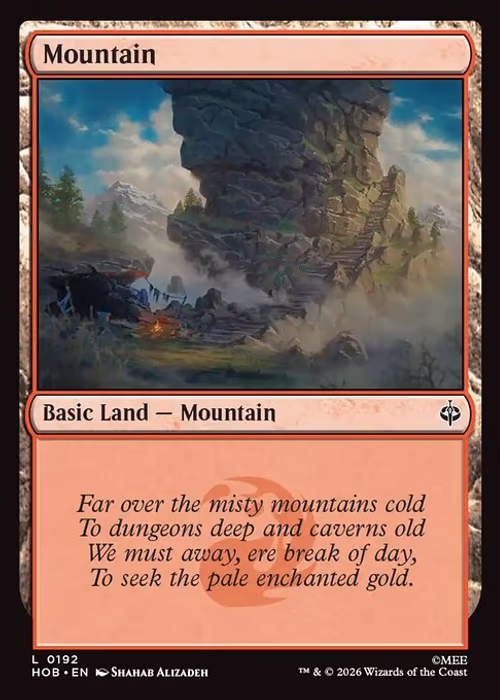 Mountain — The Hobbit #192
