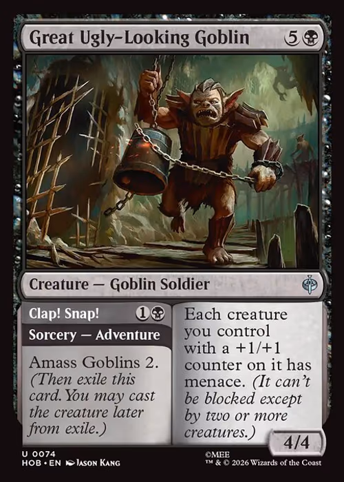 Great Ugly-Looking Goblin // Clap! Snap! — The Hobbit #74