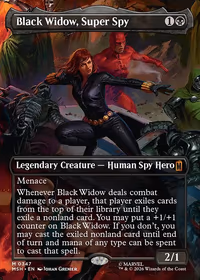 Black Widow, Super Spy — Marvel Super Heroes #347