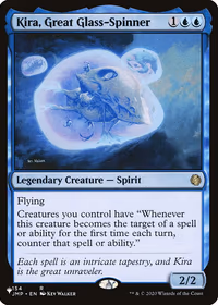 Kira, Great Glass-Spinner — The List