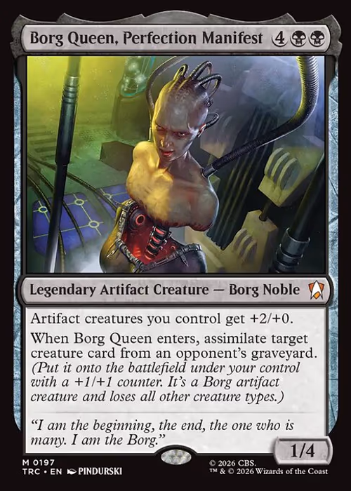 Borg Queen, Perfection Manifest — Star Trek Commander #197