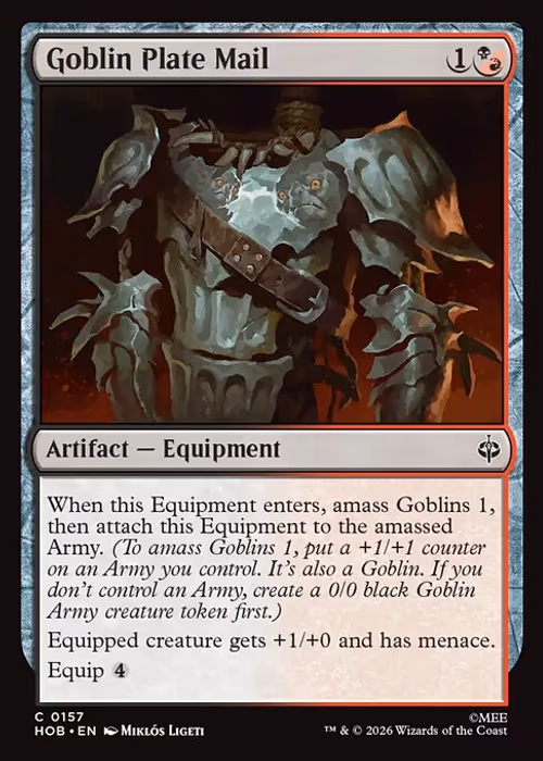 Goblin Plate Mail — The Hobbit #157