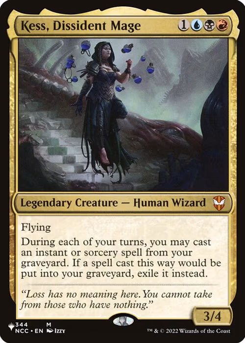 Kess, Dissident Mage — The List #NCC-344