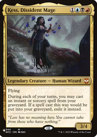 Kess, Dissident Mage — The List