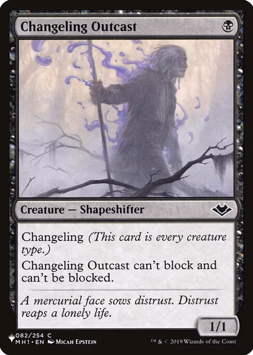 Changeling Outcast — The List #MH1-82