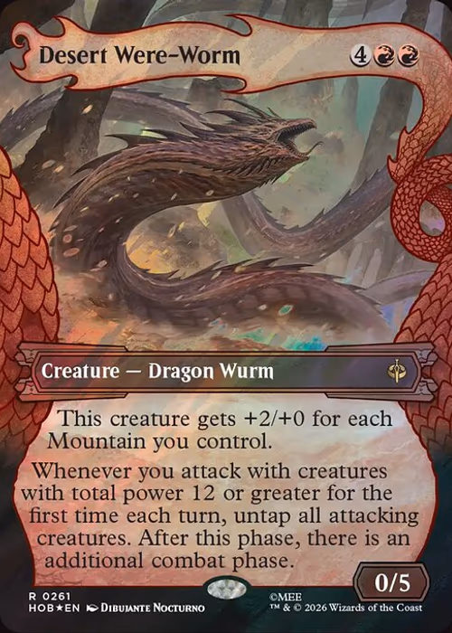 Desert Were-Worm — The Hobbit #261
