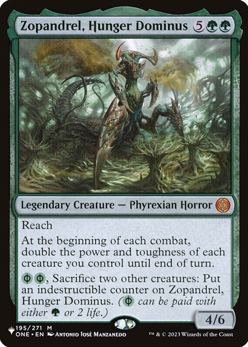 Zopandrel, Hunger Dominus — The List #ONE-195