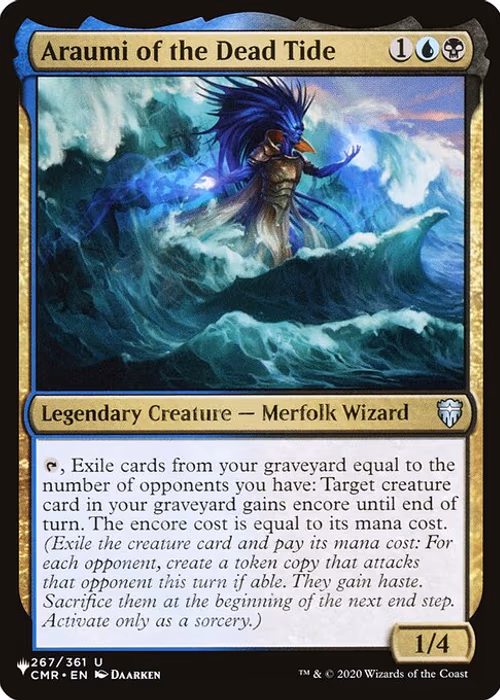 Araumi of the Dead Tide — The List #CMR-267