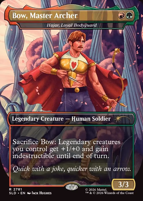 Hajar, Loyal Bodyguard — Secret Lair Drop #2781