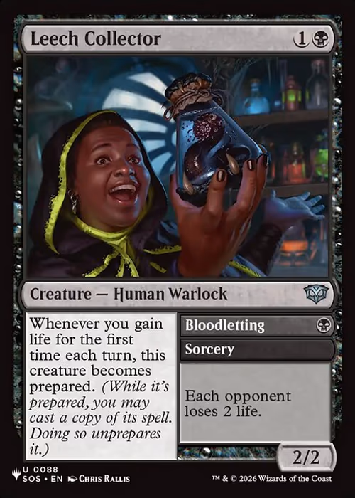 Leech Collector // Bloodletting — The List #SOS-88