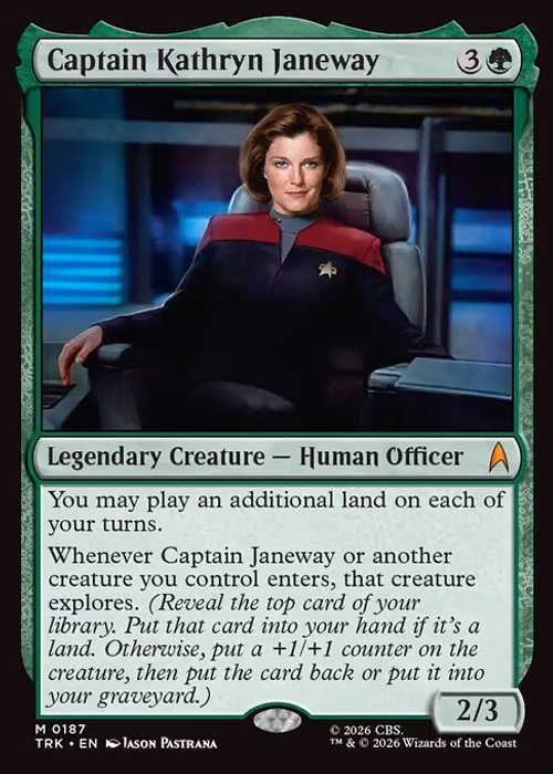 Captain Kathryn Janeway — Star Trek #187