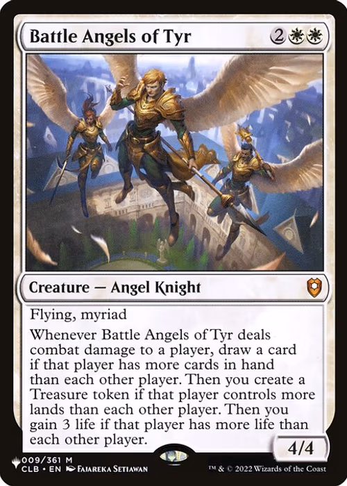 Battle Angels of Tyr — The List #CLB-9