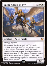 Battle Angels of Tyr — The List