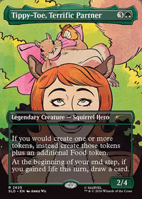 Tippy-Toe, Terrific Partner — Secret Lair Drop #2625