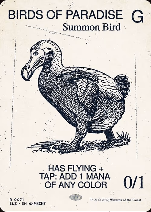 Birds of Paradise — The Zeta Set #71