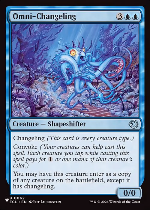 Omni-Changeling — The List #ECL-62