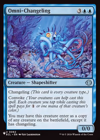Omni-Changeling — The List