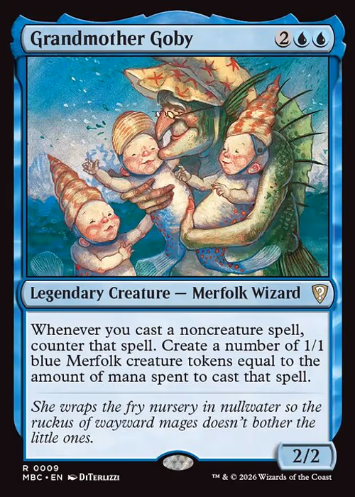 Grandmother Goby — Mystery Booster Commander Edition #9