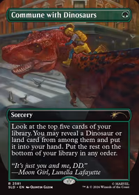 Commune with Dinosaurs — Secret Lair Drop #2581