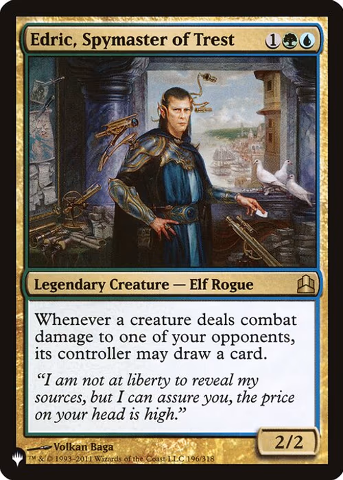 Edric, Spymaster of Trest — The List #CMD-196
