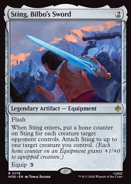 Sting, Bilbo's Sword — The Hobbit #178