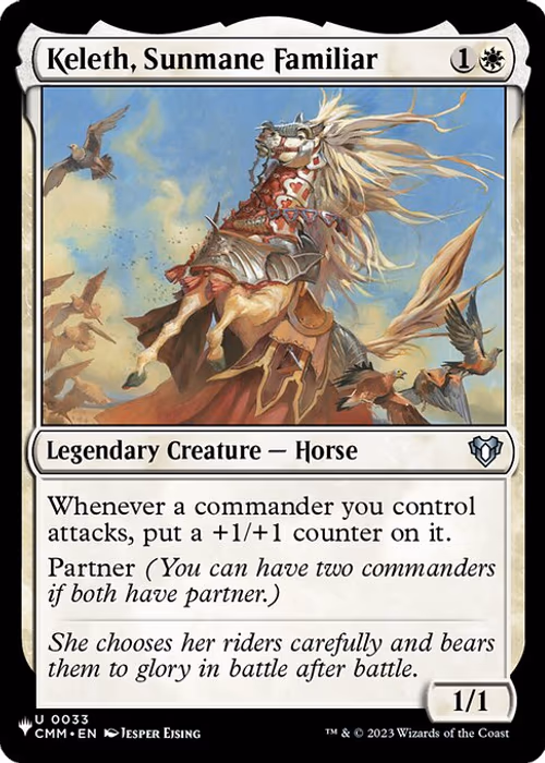 Keleth, Sunmane Familiar — The List #CMM-33