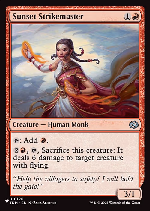 Sunset Strikemaster — The List #TDM-126