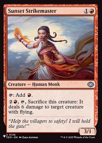 Sunset Strikemaster — The List