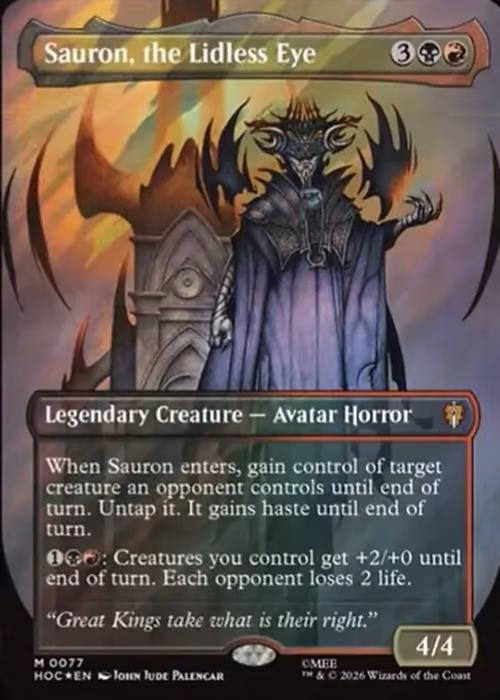Sauron, the Lidless Eye — The Hobbit Eternal #77