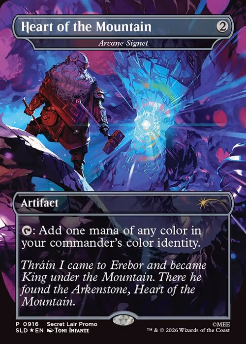 Arcane Signet — Secret Lair Drop #916