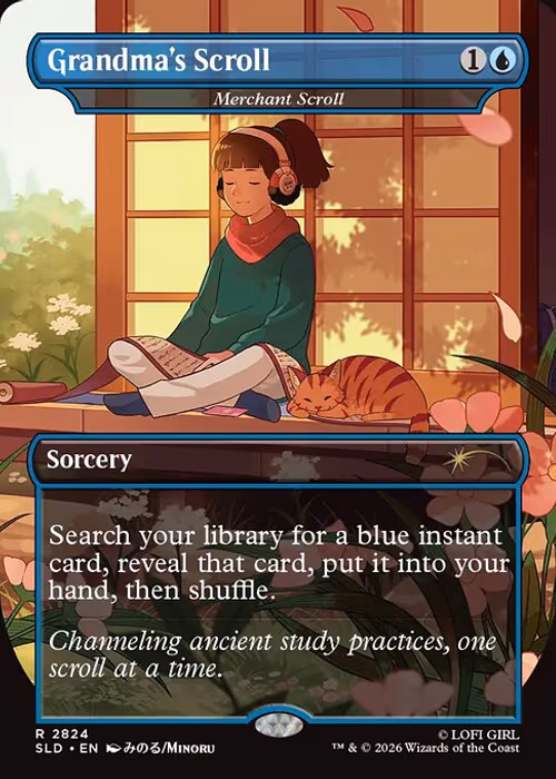 Merchant Scroll — Secret Lair Drop #2824
