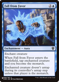 Fall from Favor — The List