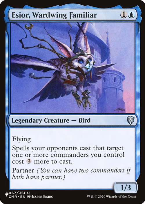 Esior, Wardwing Familiar — The List #CMR-67