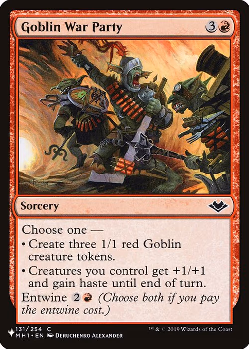 Goblin War Party — The List #MH1-131