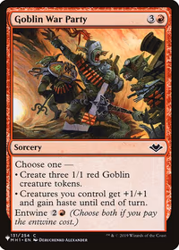 Goblin War Party — The List