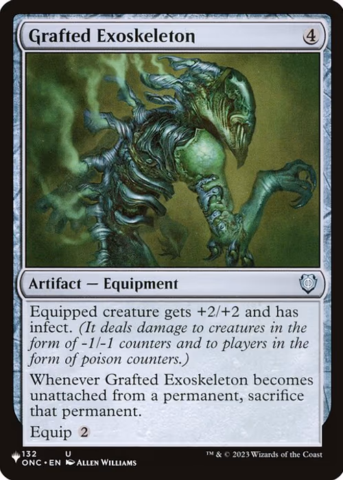 Grafted Exoskeleton — The List #ONC-132
