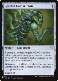 Grafted Exoskeleton — The List