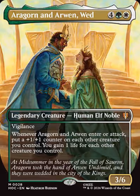 Aragorn and Arwen, Wed