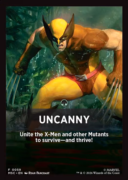 Uncanny — Marvel Super Heroes Jumpstart Front Cards #59