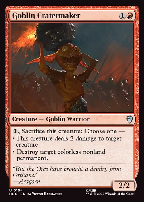 Goblin Cratermaker — The Hobbit Eternal #194