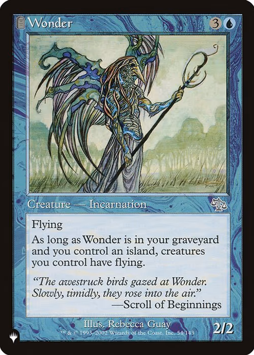 Wonder — The List #JUD-54