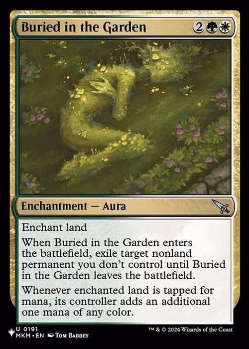Buried in the Garden — The List #MKM-191